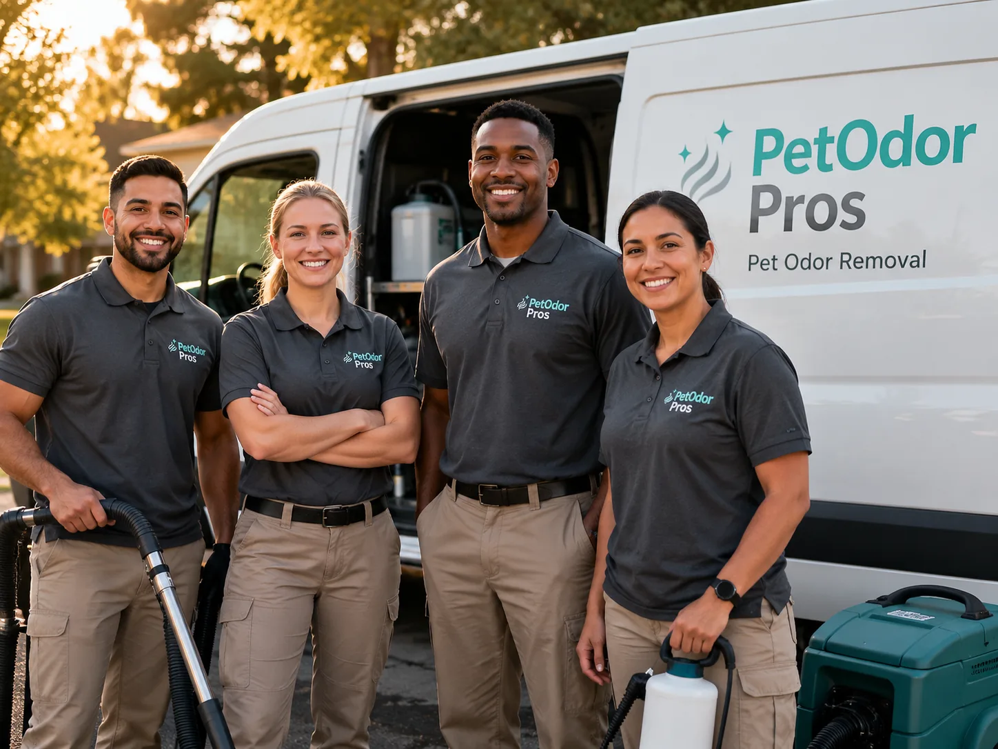 Pet Odor Removal team serving Leicester, NC